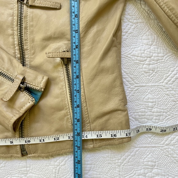 Mauritius Christy Star leather jacket in Rainbow - Picture 5 of 8